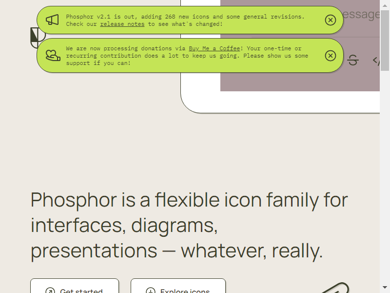 Phosphor Icons